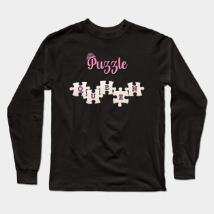 Puzzle Queen Long Sleeve T-Shirt